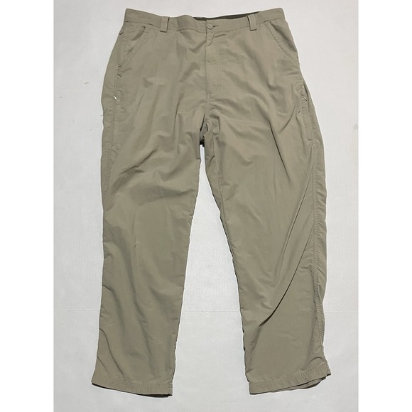 REI Other - REI Co-Op Adventure Pants Mens 36 X 30 Beige Outdoor Hiking Utility UPF 40+